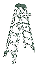 [what is there to say
 about a ladder?]
