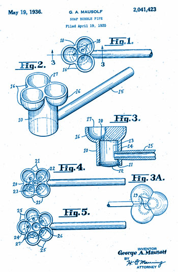 bubble pipe patent