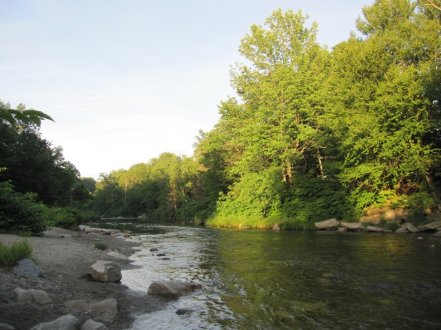 summer river